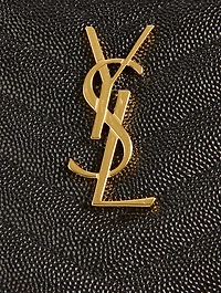 YSL Monogram Leather Pouch