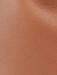 Small Horseshoe Leather Bucket Bag