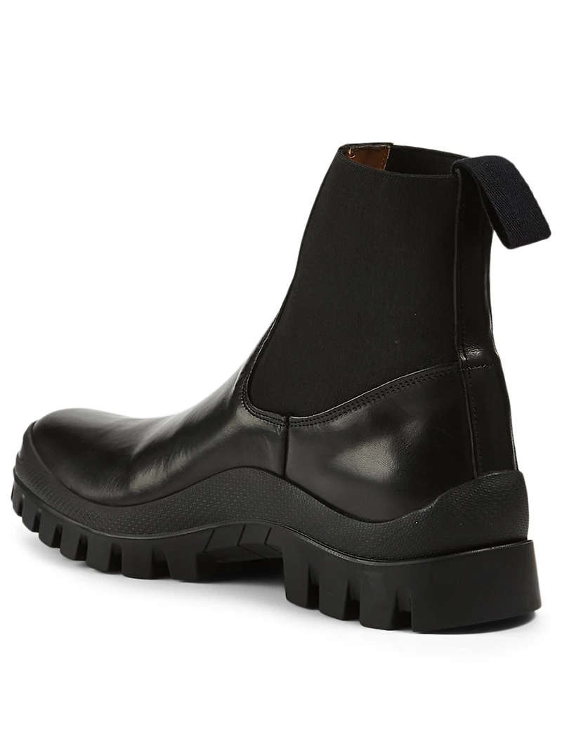 Catania Leather Ankle Boots