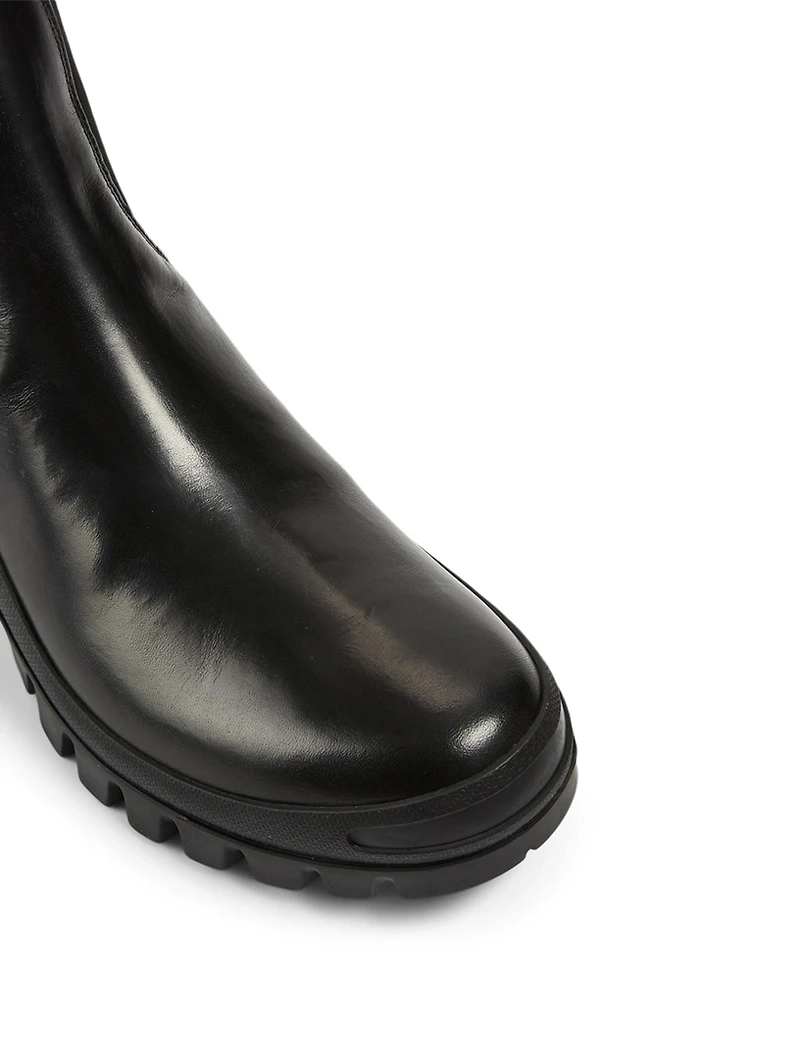 Catania Leather Ankle Boots