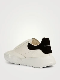Oversized Leather Court Sneakers