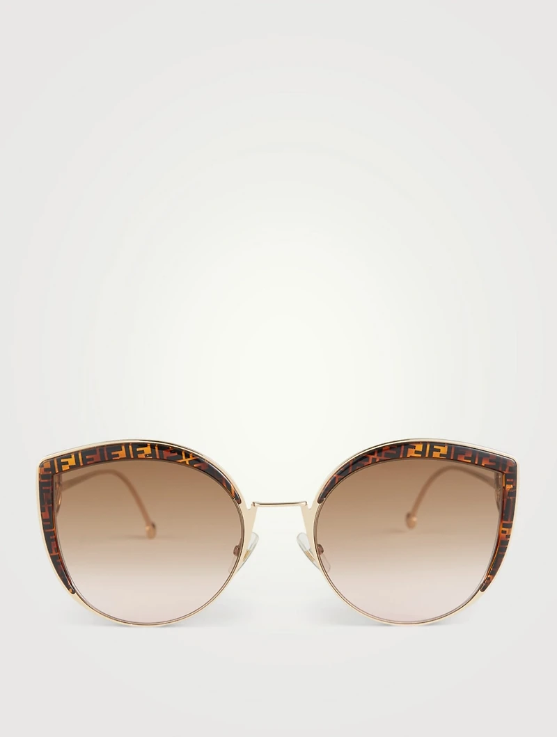 F Is Fendi Cat Eye Sunglasses