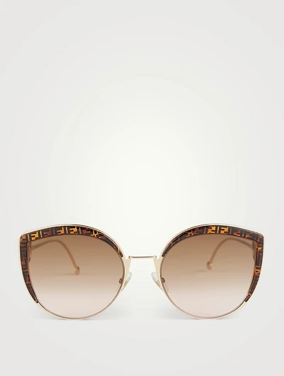 F Is Fendi Cat Eye Sunglasses