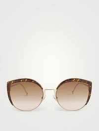F Is Fendi Cat Eye Sunglasses