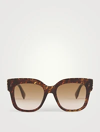 F Is Fendi Square Sunglasses