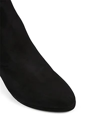 Roxana Suede Platform Ankle Boots