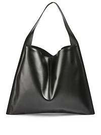 Border Leather Shoulder Bag