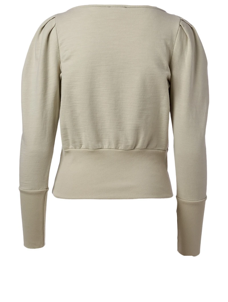Walker Puff-Sleeve Sweatshirt