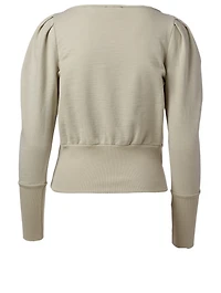 Walker Puff-Sleeve Sweatshirt