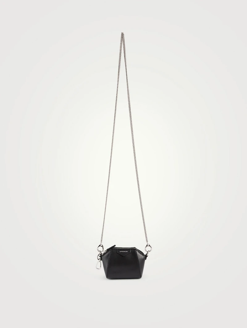 Baby Antigona Leather Charm Bag