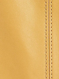 Small Le Pliage Leather Top Handle Bag