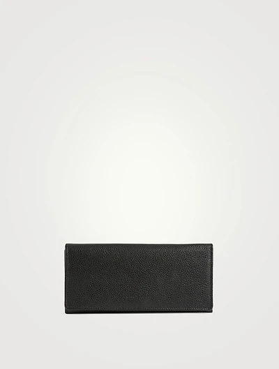 Le Foulonné Leather Long Continental Wallet