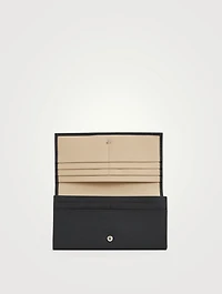 Roseau Leather Long Continental Wallet