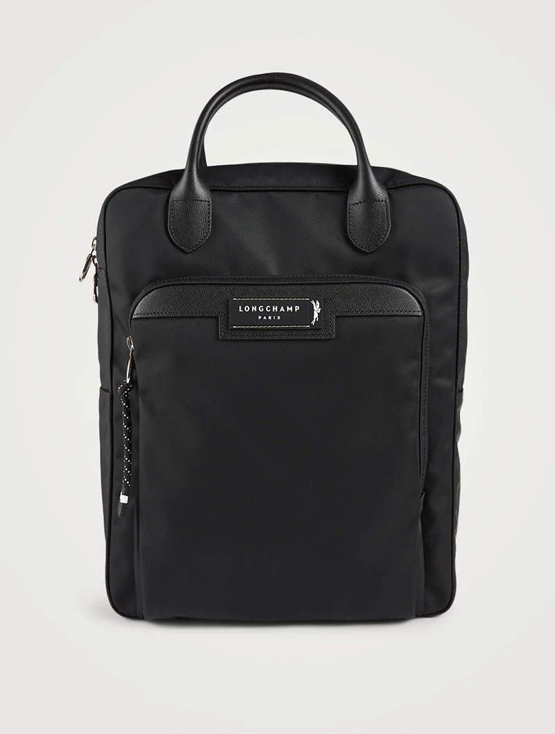 Green District Recycled Fabric Backpack
