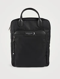 Green District Recycled Fabric Backpack