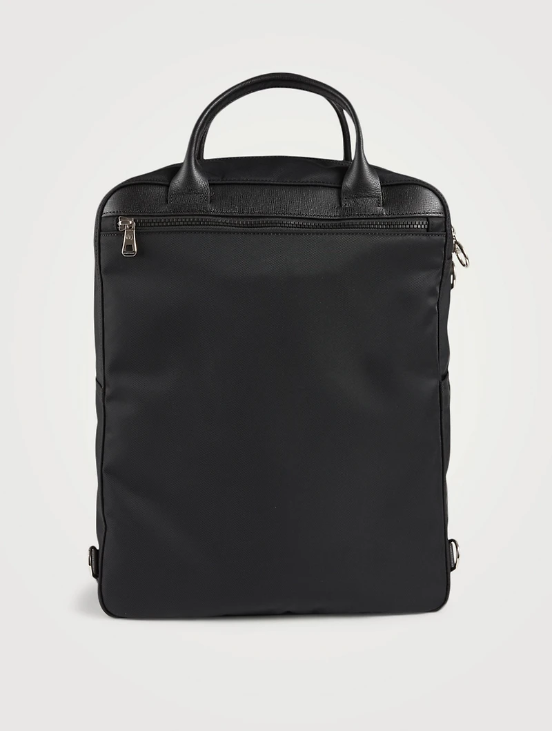 Green District Recycled Fabric Backpack
