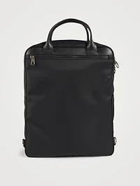 Green District Recycled Fabric Backpack