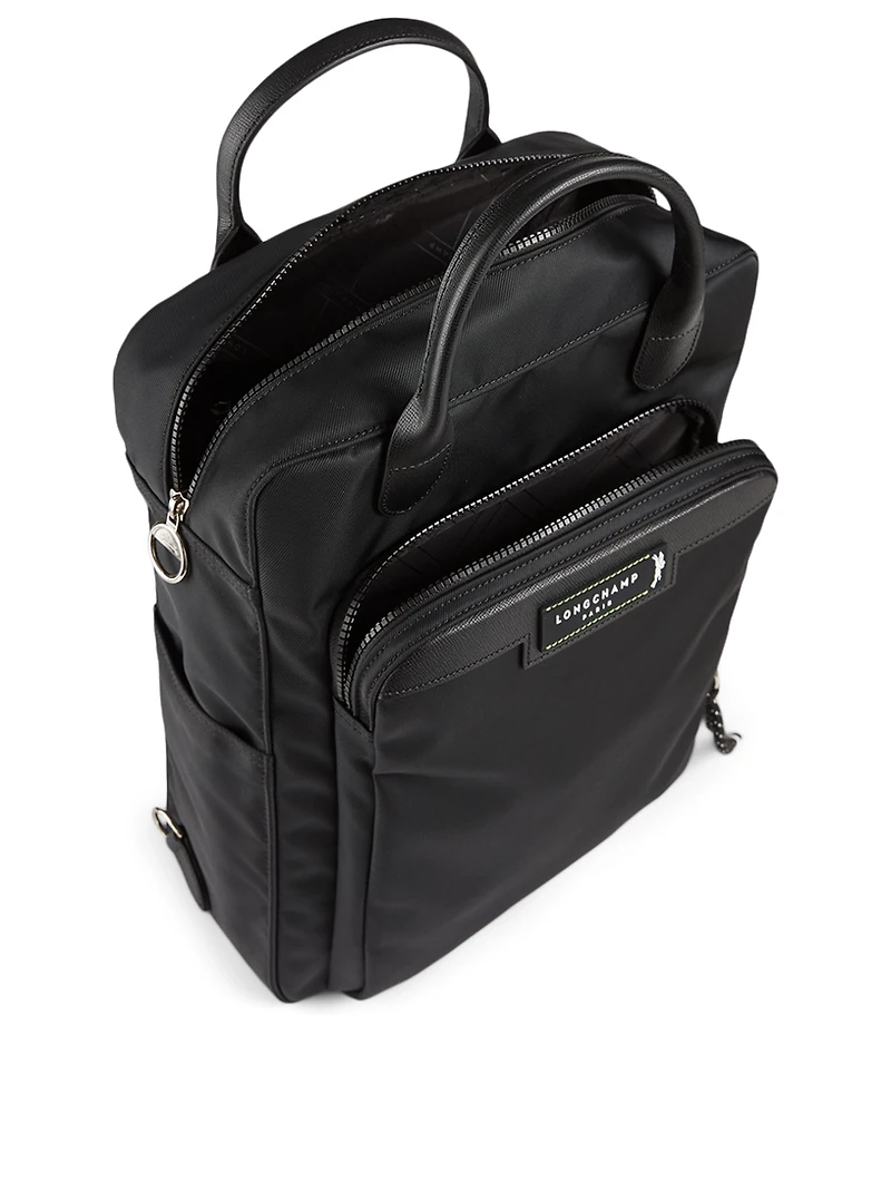 Green District Recycled Fabric Backpack