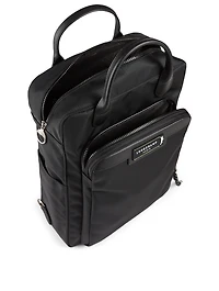 Green District Recycled Fabric Backpack