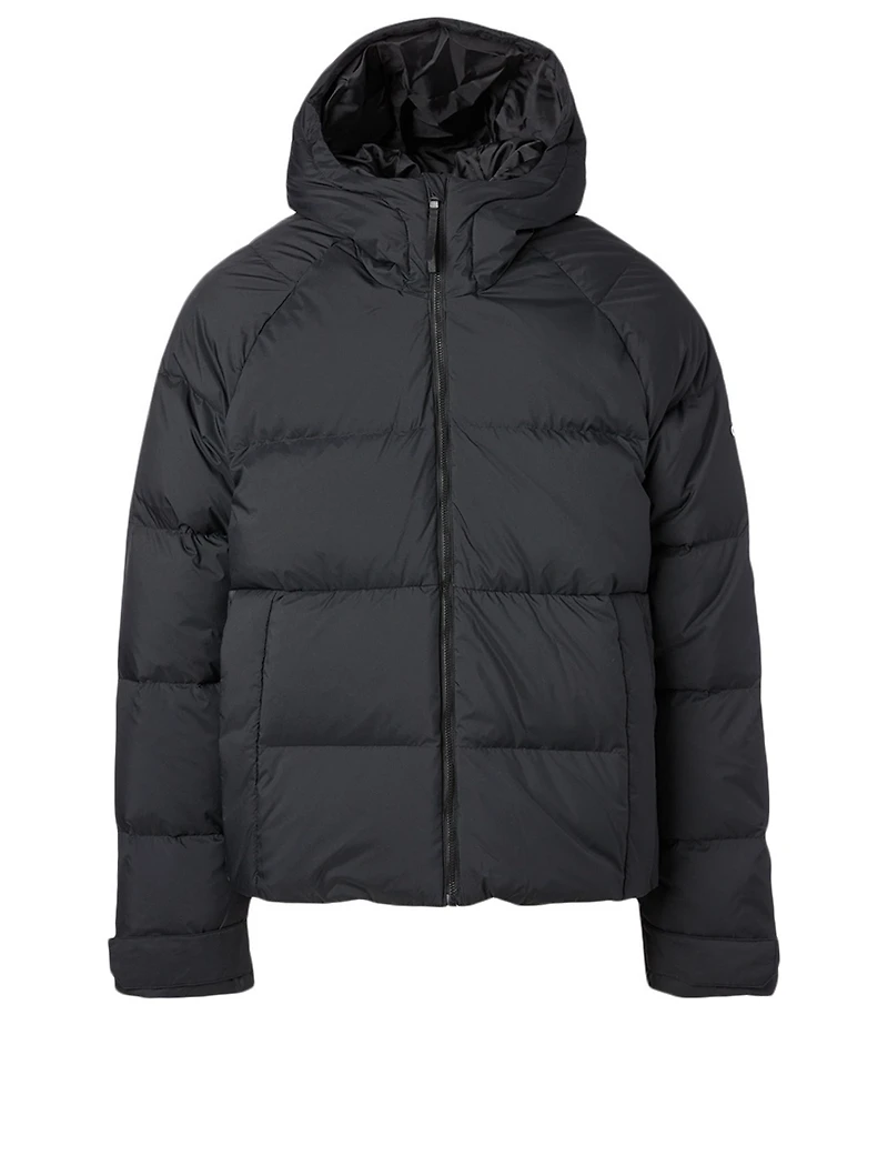 Puffer Down Jacket With Hood