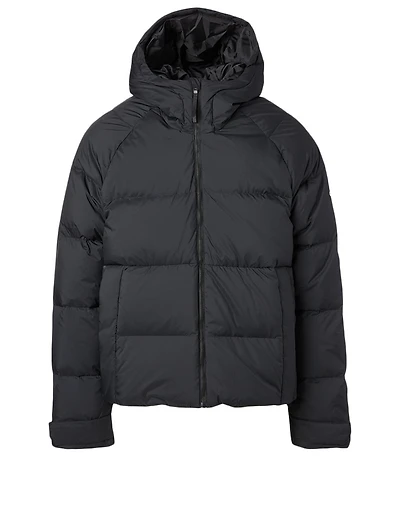 Puffer Down Jacket With Hood