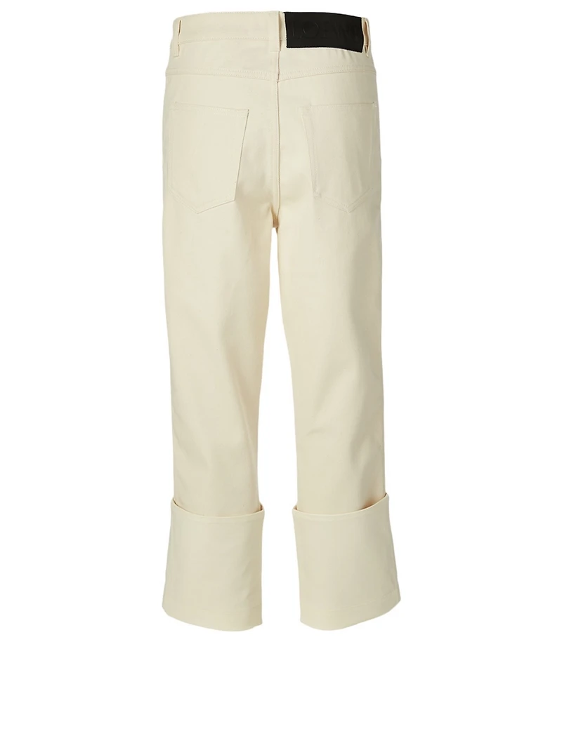 Cotton Fisherman Jeans