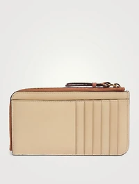 Walden Leather Zippered Card Holder