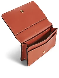 Walden Leather Flap Card Holder