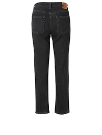 Original Denim Jeans With Twisted Seam