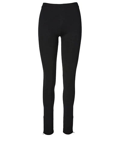 Cork Leggings With Slits