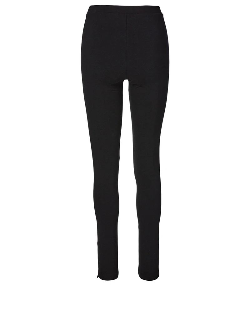 Cork Leggings With Slits