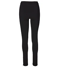 Cork Leggings With Slits