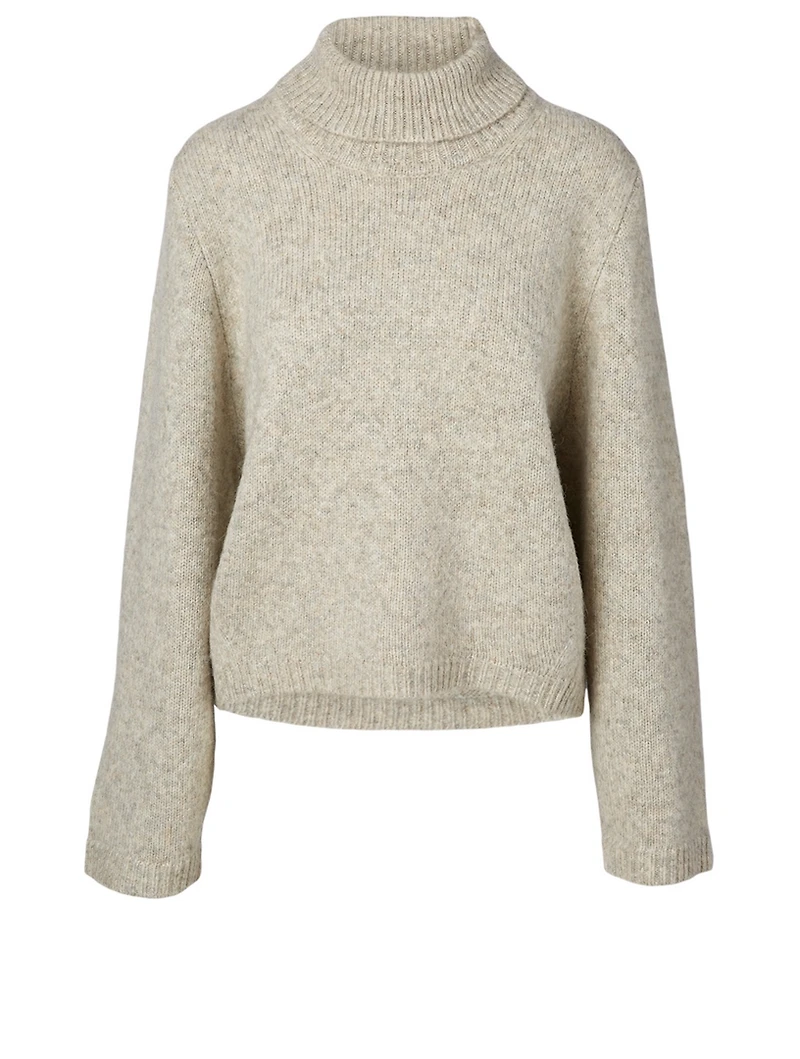 Ravenna Wool And Alpaca Turtleneck Sweater