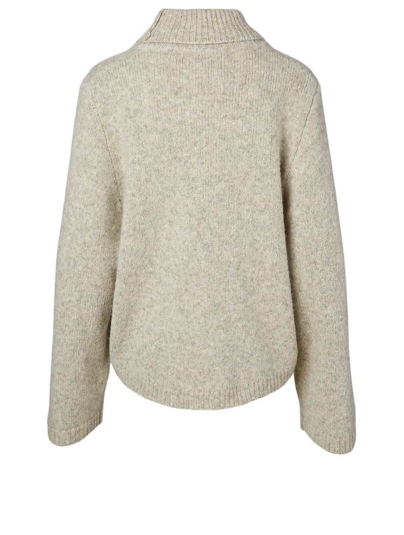 Ravenna Wool And Alpaca Turtleneck Sweater