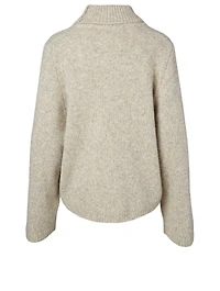 Ravenna Wool And Alpaca Turtleneck Sweater