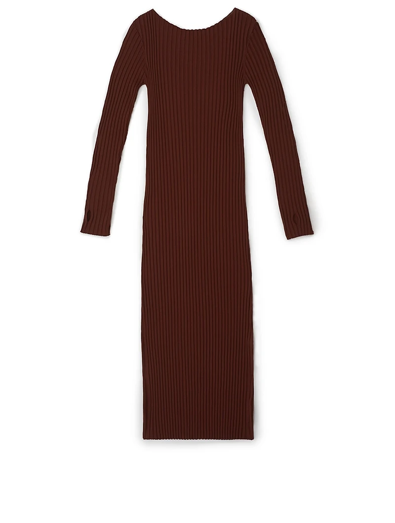 Orville Ribbed Midi Dress