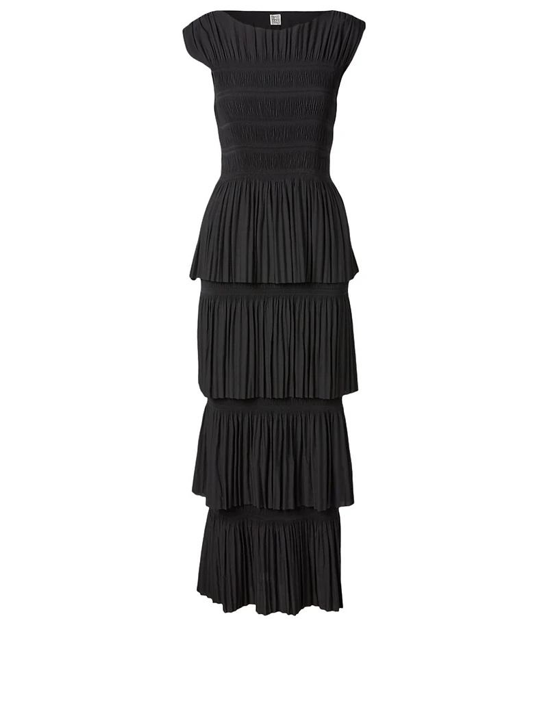 Aramon Tiered Midi Dress