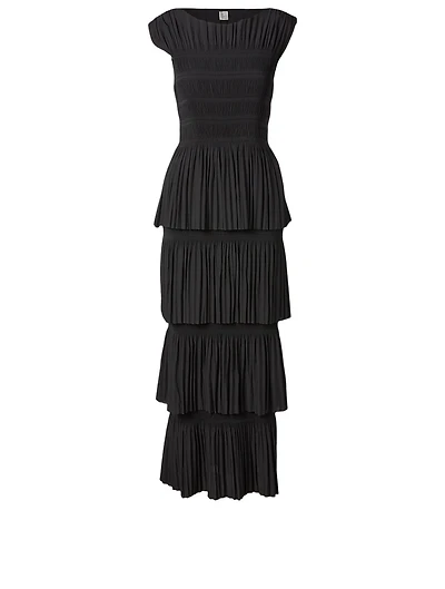 Aramon Tiered Midi Dress