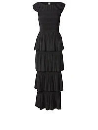 Aramon Tiered Midi Dress