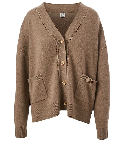 Cashmere And Wool Oversized Cardigan