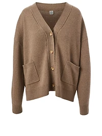 Cashmere And Wool Oversized Cardigan