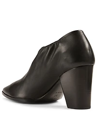 Dena Leather Heeled Ankle Boots