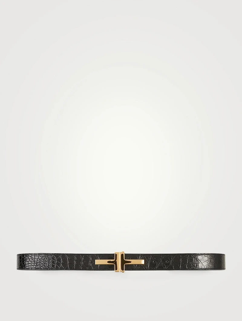 Double T Alligator Belt