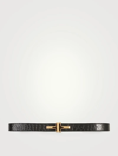 Double T Alligator Belt