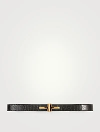 Double T Alligator Belt