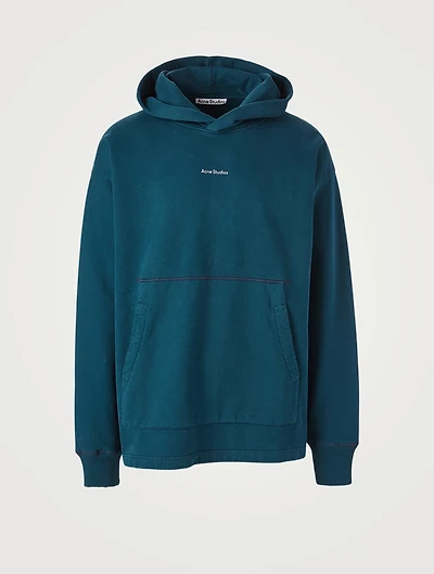 Cotton Oversized Hoodie With Logo
