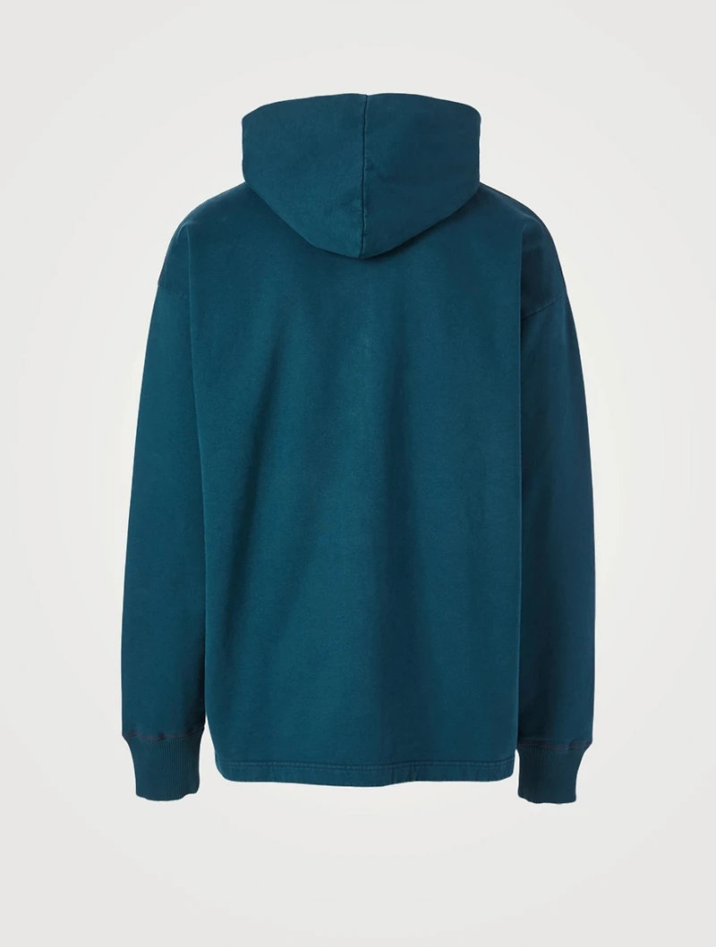 Cotton Oversized Hoodie With Logo
