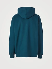 Cotton Oversized Hoodie With Logo
