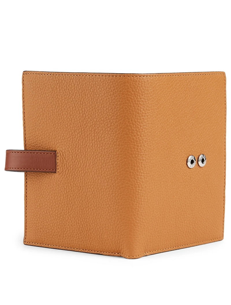 Medium Leather Vertical Wallet