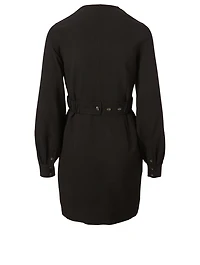 Heavy Crepe Mini Dress